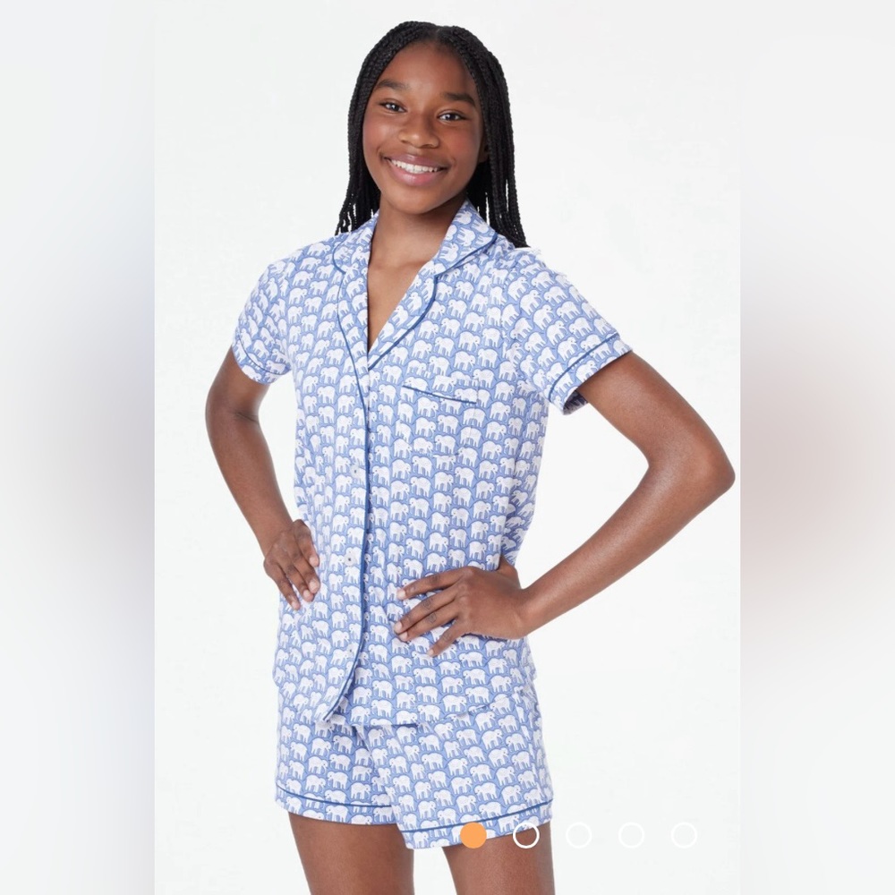 Gently used Roller Rabbit Hathi Polo Pajamas Size S
